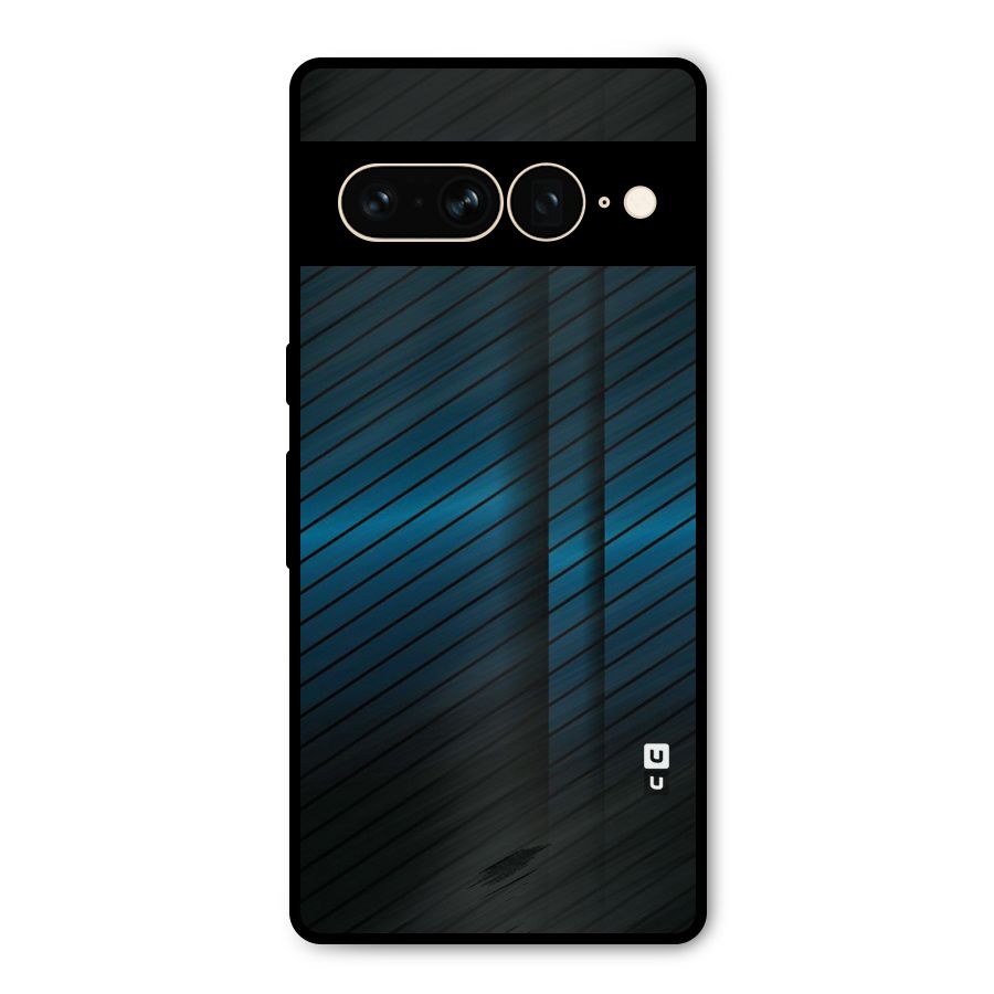 Royal Shade Blue Metal Back Case for Google Pixel 7 Pro