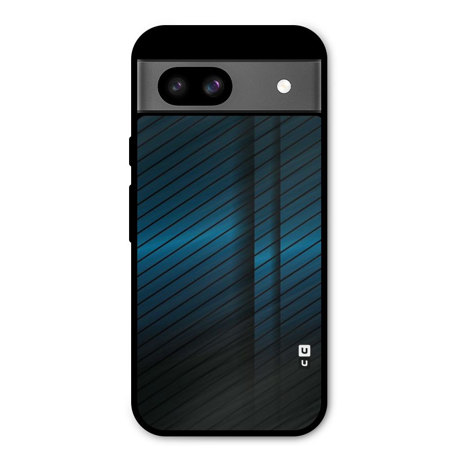 Royal Shade Blue Metal Back Case for Google Pixel 8a