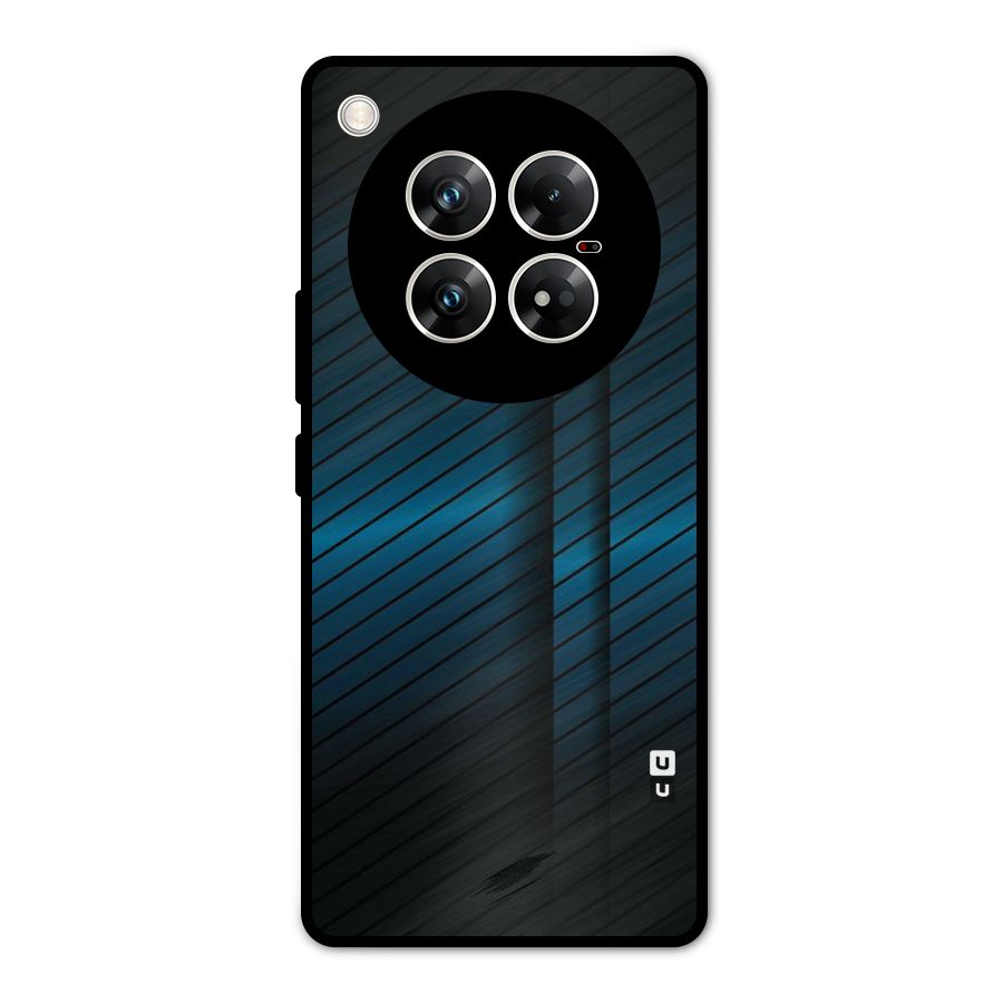 Royal Shade Blue Metal Back Case for Infinix Zero 40 5G