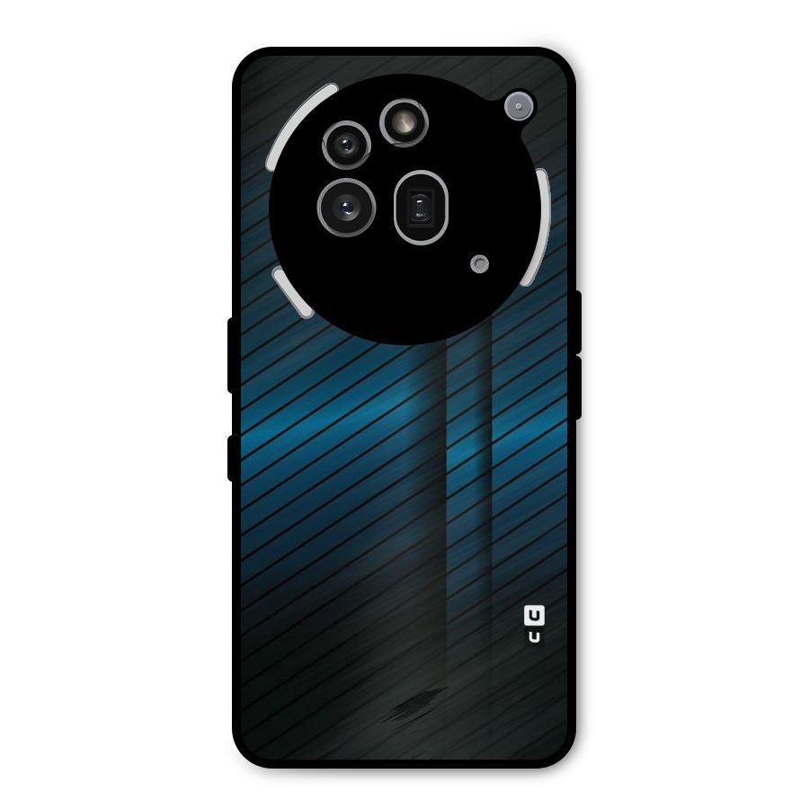 Royal Shade Blue Metal Back Case for Nothing Phone 3a Pro