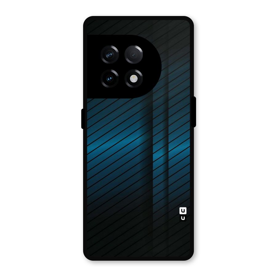 Royal Shade Blue Metal Back Case for OnePlus 11R