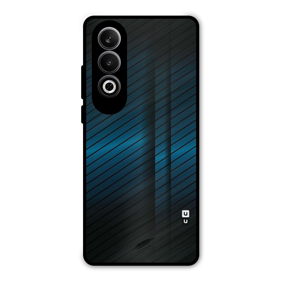 Royal Shade Blue Metal Back Case for OnePlus Nord CE4