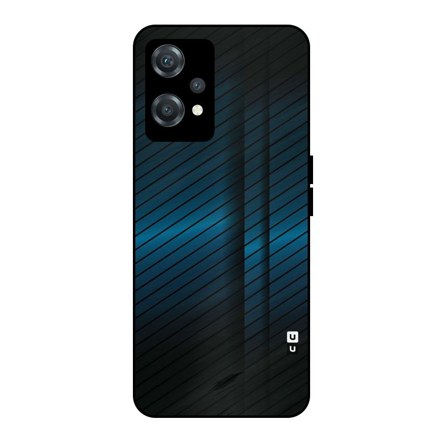 Royal Shade Blue Metal Back Case for OnePlus Nord CE 2 Lite 5G