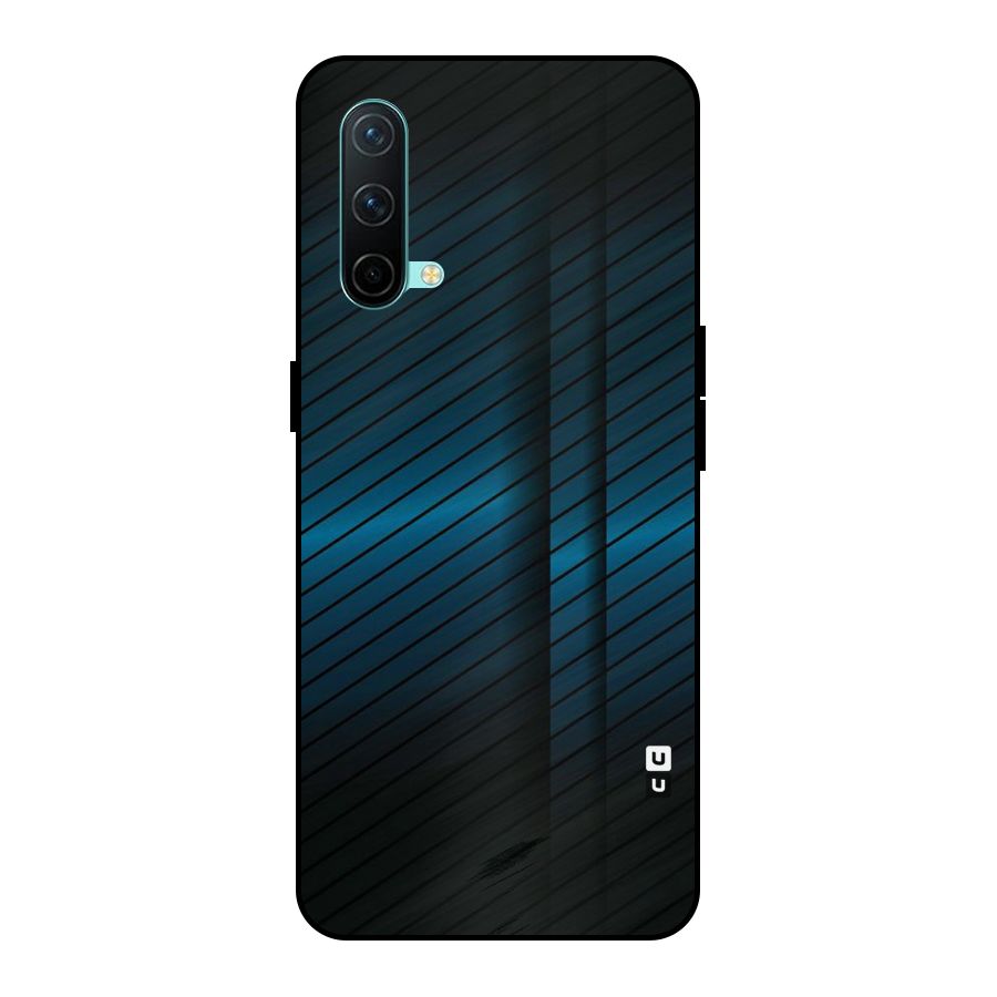 Royal Shade Blue Metal Back Case for OnePlus Nord CE 5G