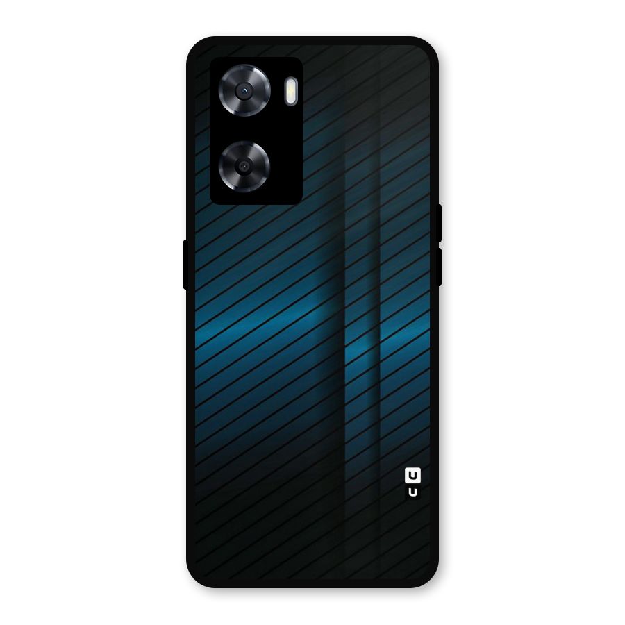 Royal Shade Blue Metal Back Case for OnePlus Nord N20 SE