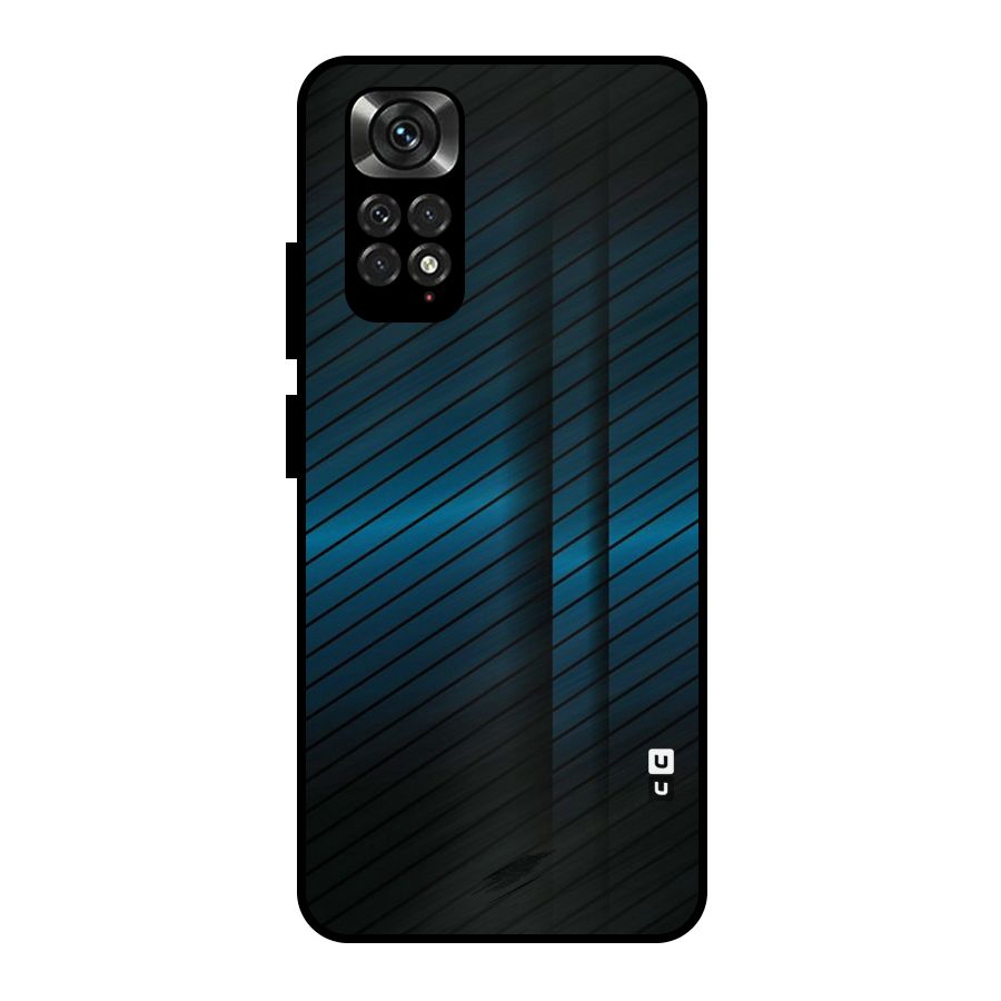 Royal Shade Blue Metal Back Case for Redmi Note 11 Pro Plus 5G