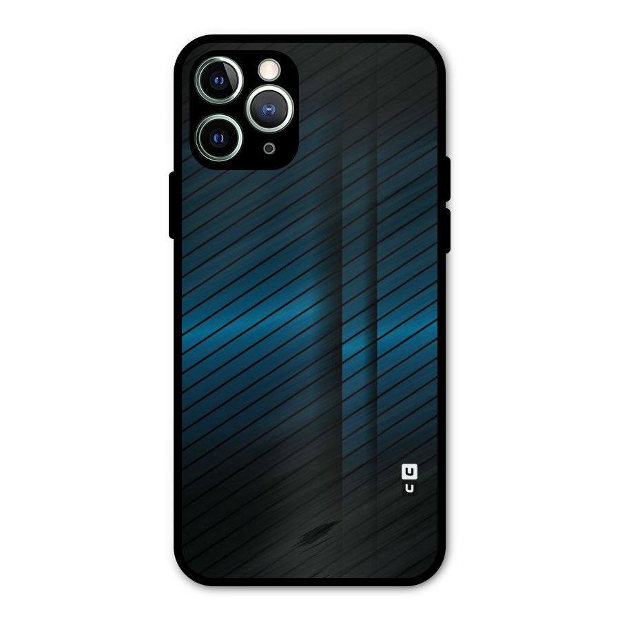 Royal Shade Blue Metal Back Case for iPhone 11 Pro Max