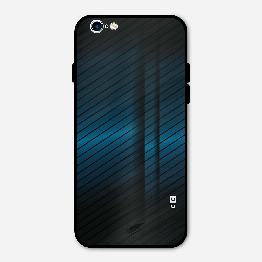 Royal Shade Blue Metal Back Case for iPhone 6 6s