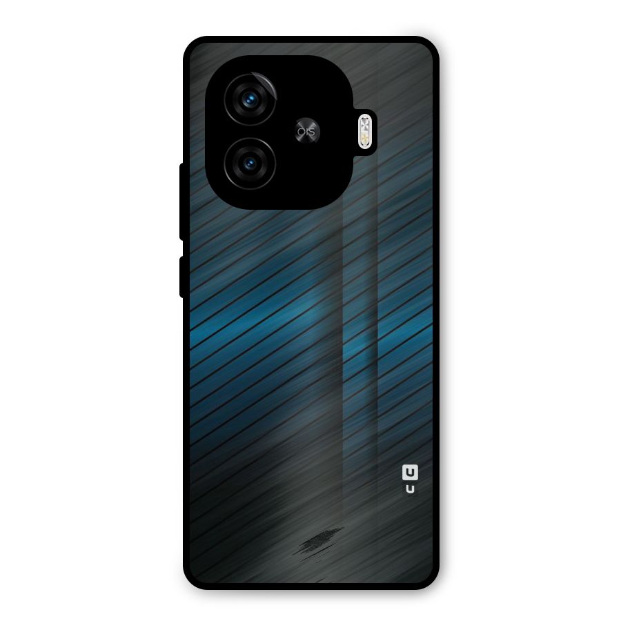 Royal Shade Blue Metal Back Case for iQOO Neo 10R