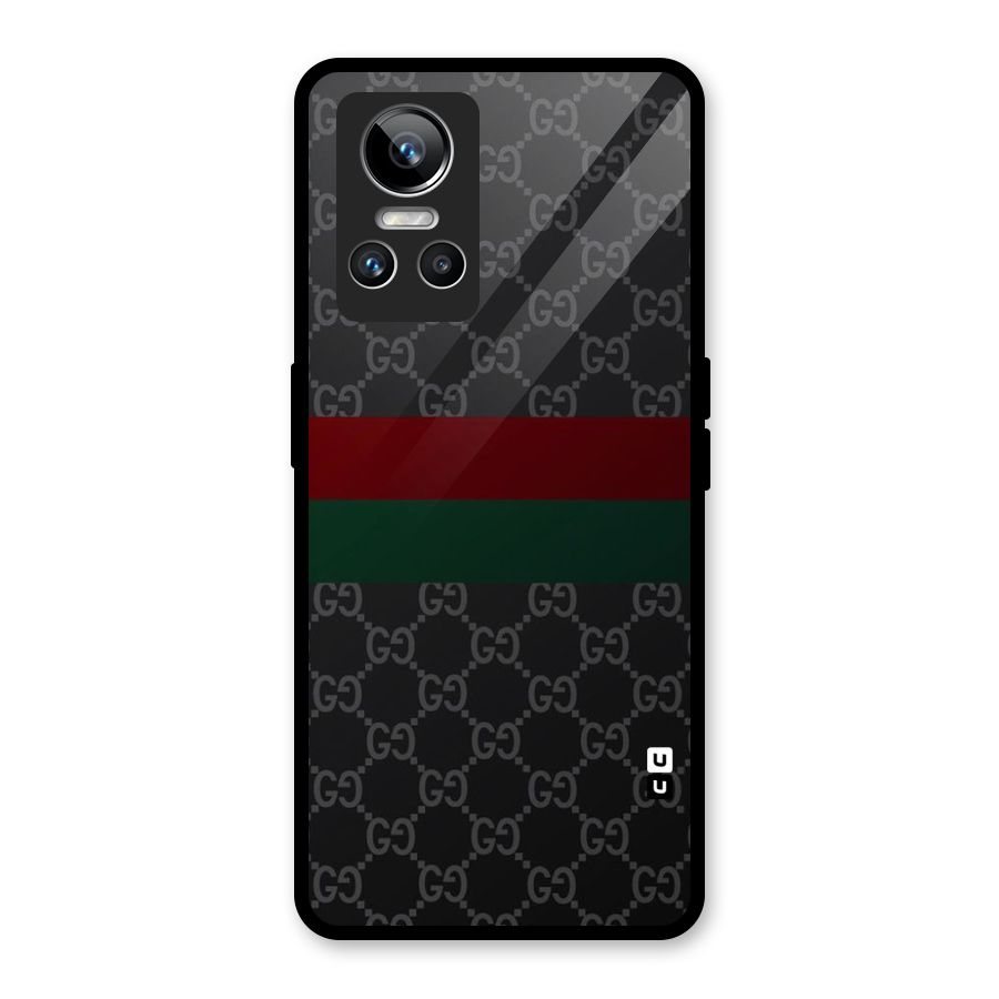 Royal Stripes Design Glass Back Case for Realme GT Neo 3