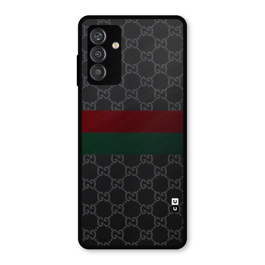 Royal Stripes Design Metal Back Case for Galaxy F13