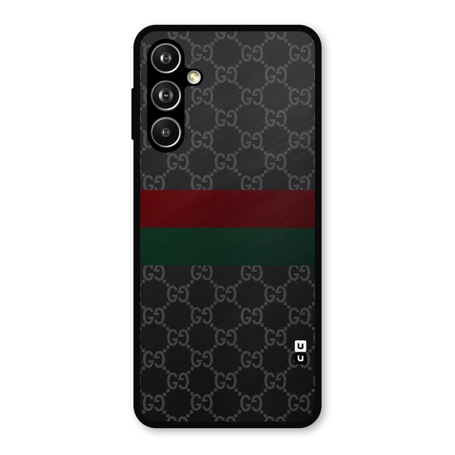 Royal Stripes Design Metal Back Case for Galaxy F54