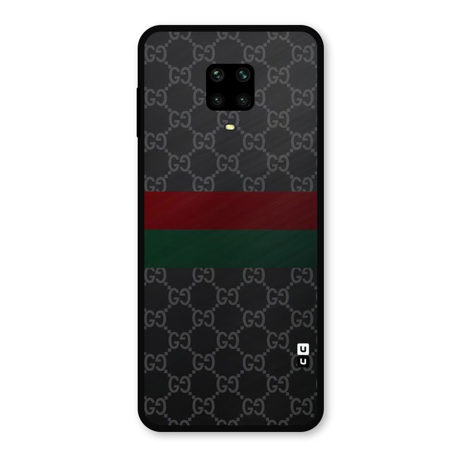 Royal Stripes Design Metal Back Case for Poco M2