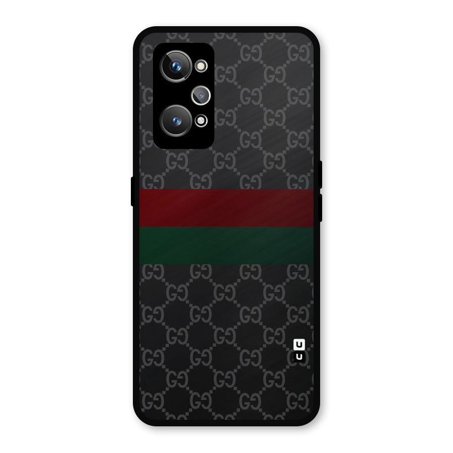 Royal Stripes Design Metal Back Case for Realme GT Neo 3T