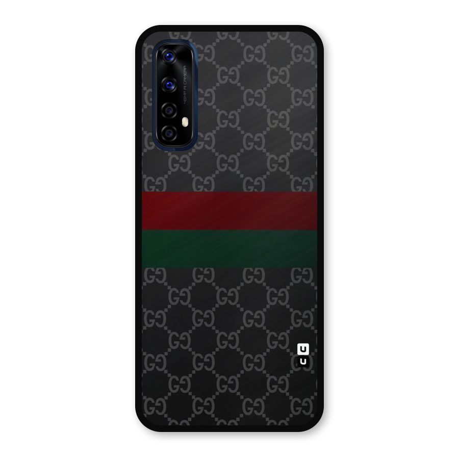 Royal Stripes Design Metal Back Case for Realme Narzo 20 Pro