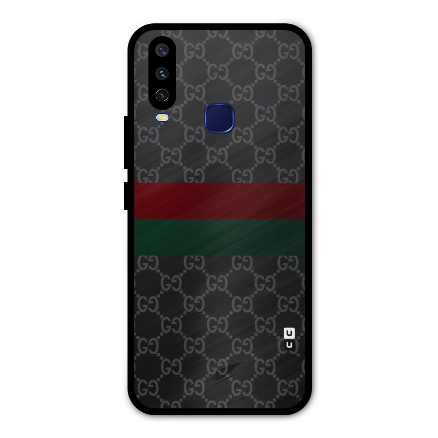 Royal Stripes Design Metal Back Case for Vivo U10