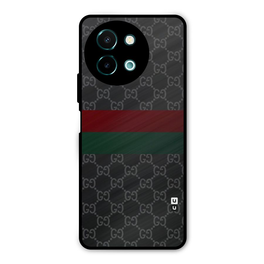 Royal Stripes Design Metal Back Case for Vivo Y58