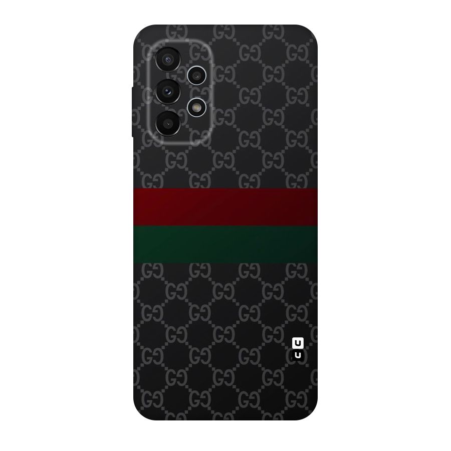 Royal Stripes Design Original Polycarbonate Back Case for Galaxy A23