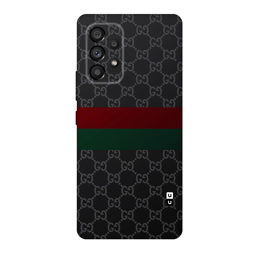 Royal Stripes Design Original Polycarbonate Back Case for Galaxy A53 5G