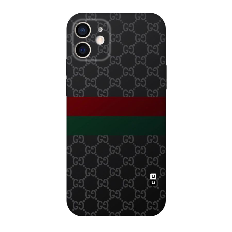 Royal Stripes Design Original Polycarbonate Back Case for iPhone 12