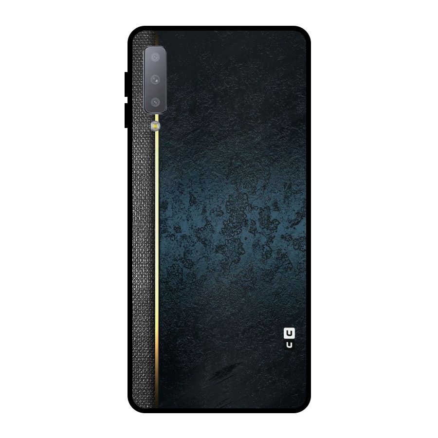 Rug Design Color Metal Back Case for Galaxy A7 (2018)