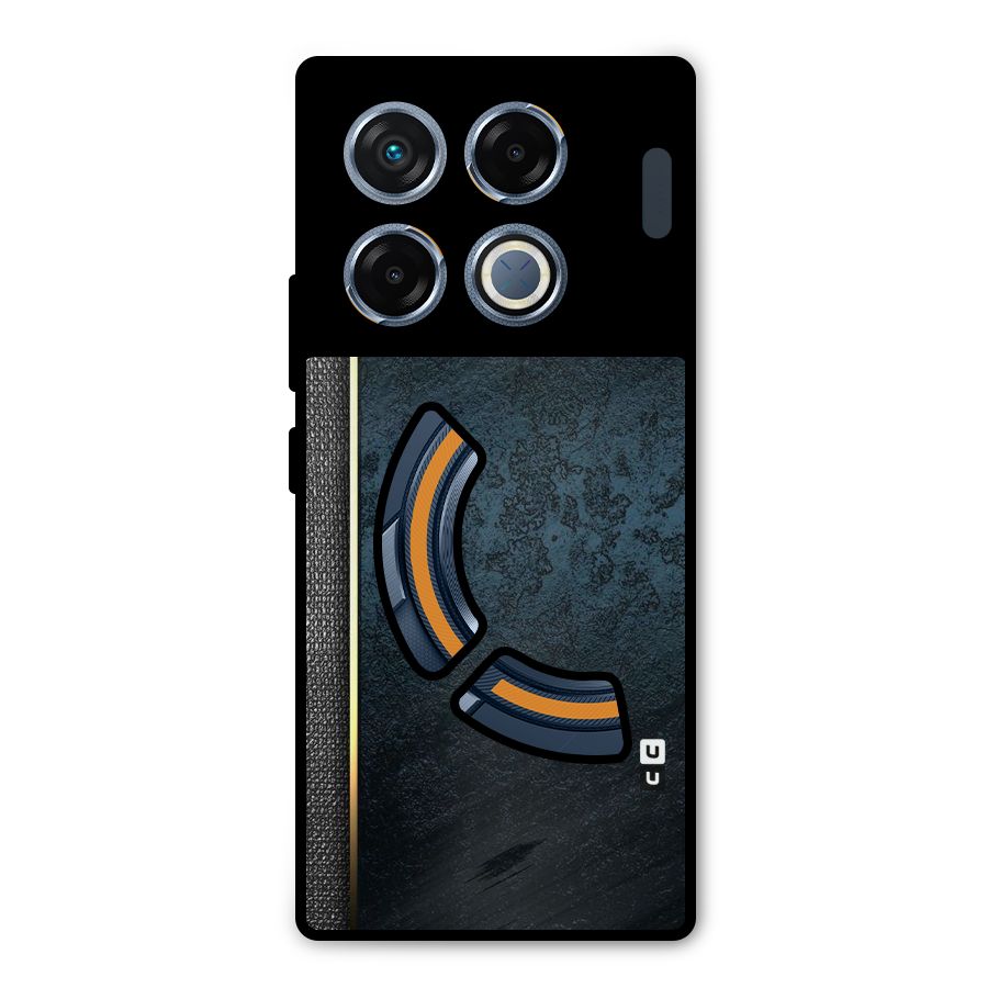 Rug Design Color Metal Back Case for Infinix GT 20 Pro