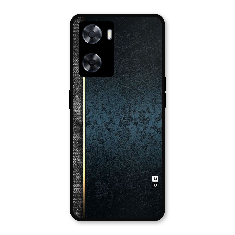Rug Design Color Metal Back Case for Oppo A57 2022
