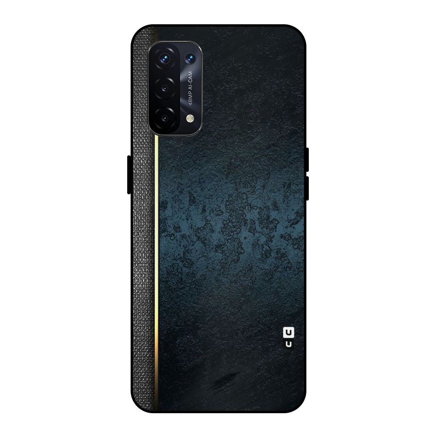 Rug Design Color Metal Back Case for Oppo A74 5G