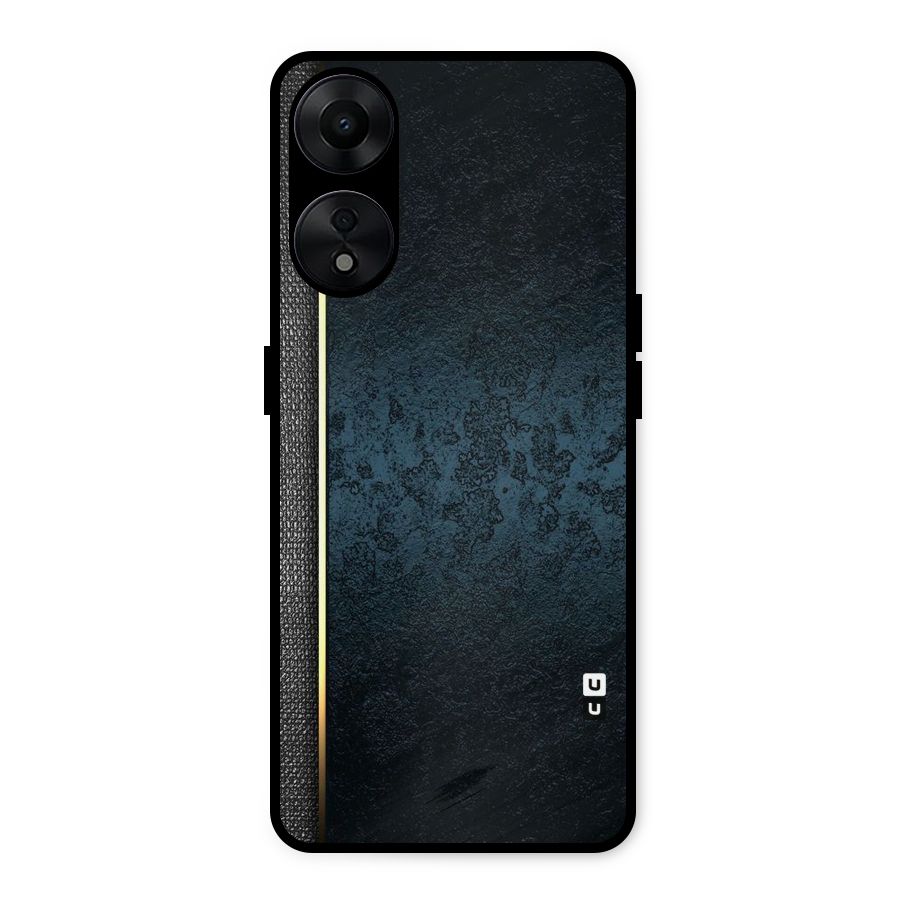Rug Design Color Metal Back Case for Oppo A78 5G