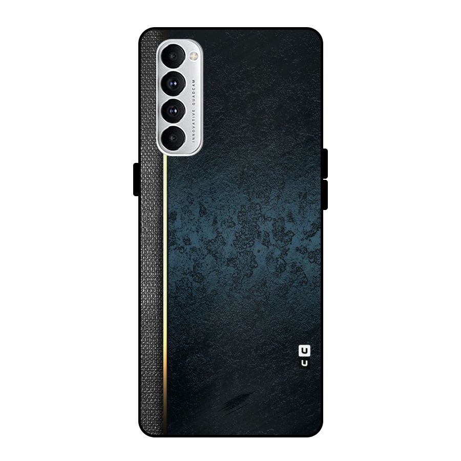 Rug Design Color Metal Back Case for Oppo Reno4 Pro