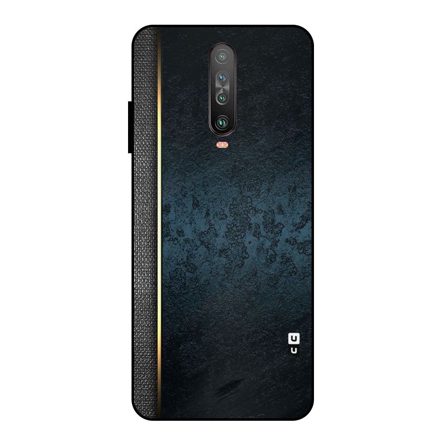 Rug Design Color Metal Back Case for Poco X2