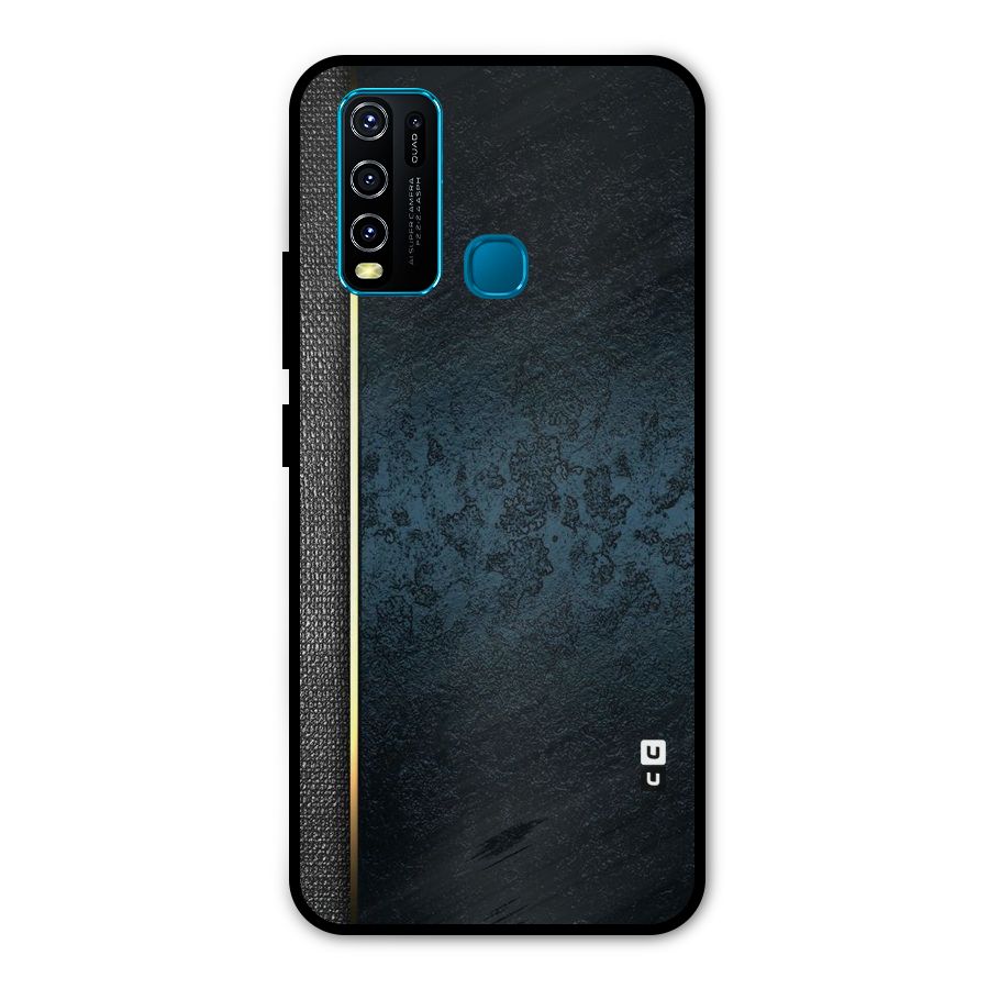 Rug Design Color Metal Back Case for Vivo Y30