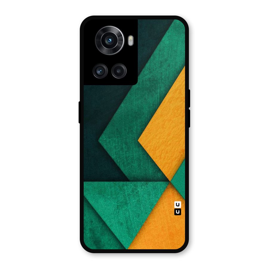 Rugged Abstract Stripes Metal Back Case for OnePlus 10R