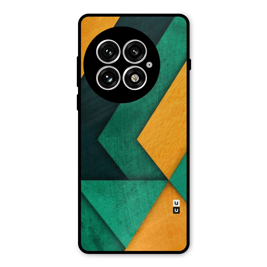 Rugged Abstract Stripes Metal Back Case for OnePlus 13