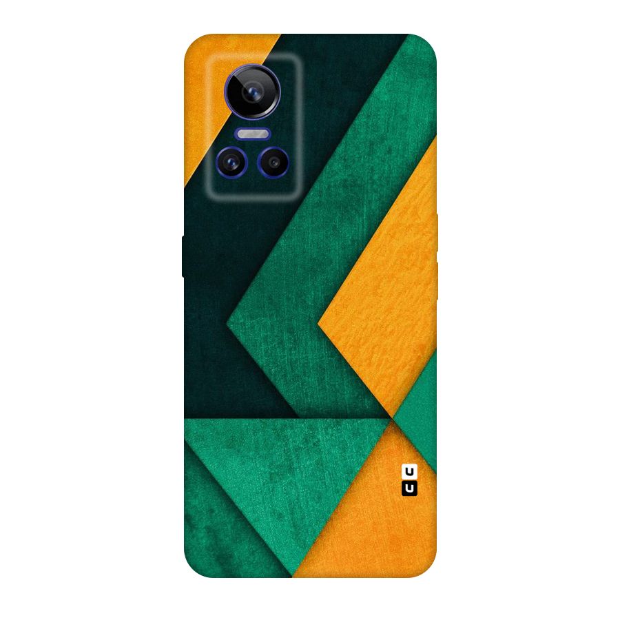 Rugged Abstract Stripes Original Polycarbonate Back Case for Realme GT Neo 3