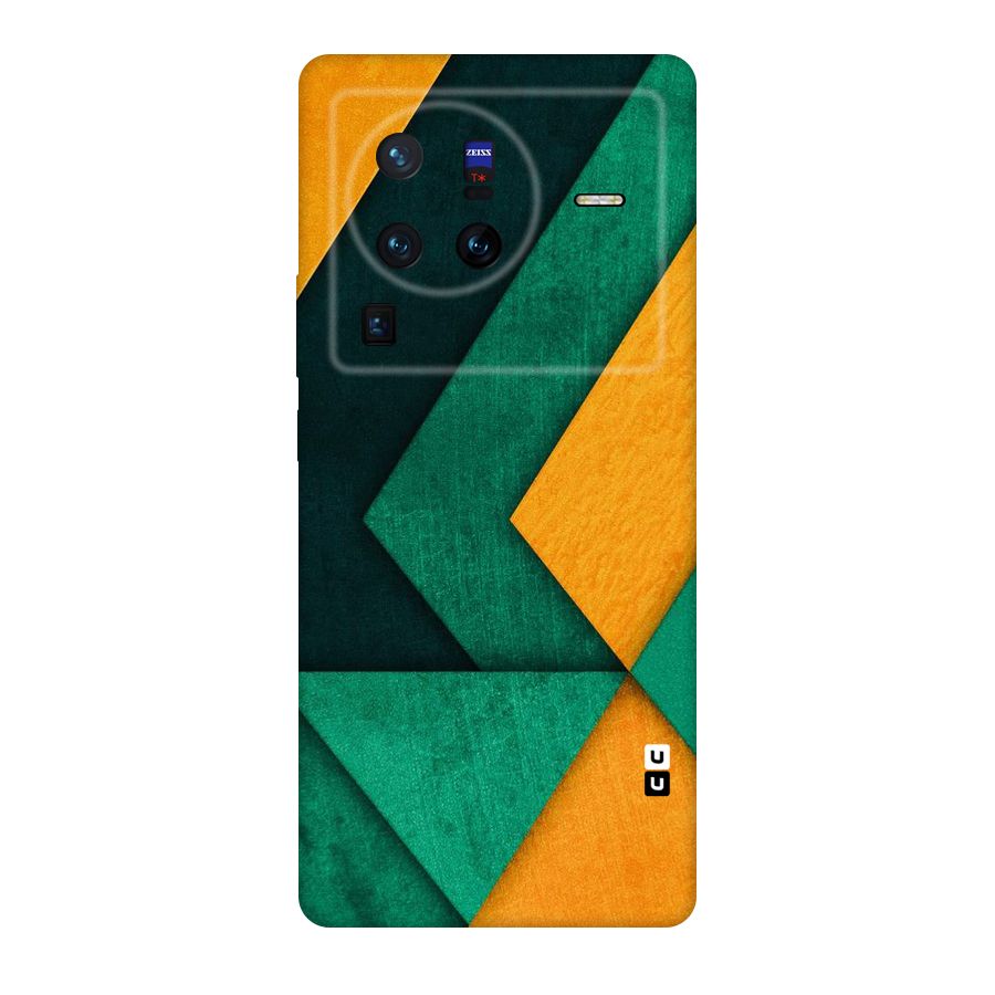 Rugged Abstract Stripes Original Polycarbonate Back Case for Vivo X80