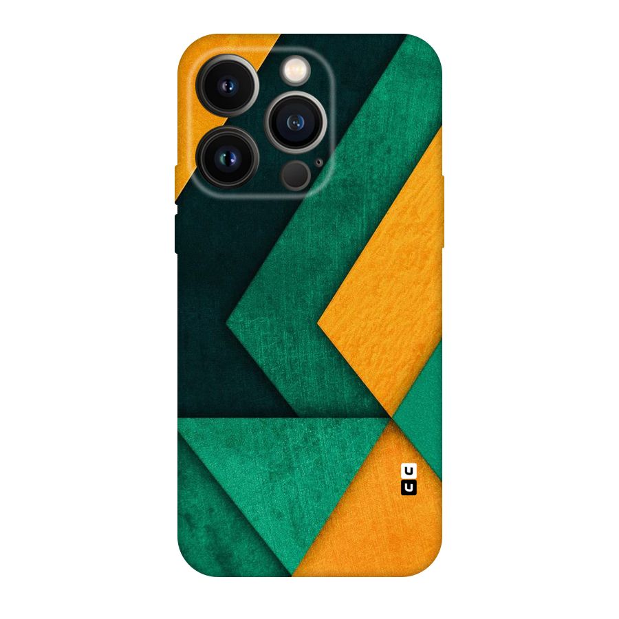 Rugged Abstract Stripes Original Polycarbonate Back Case for iPhone 14 Pro