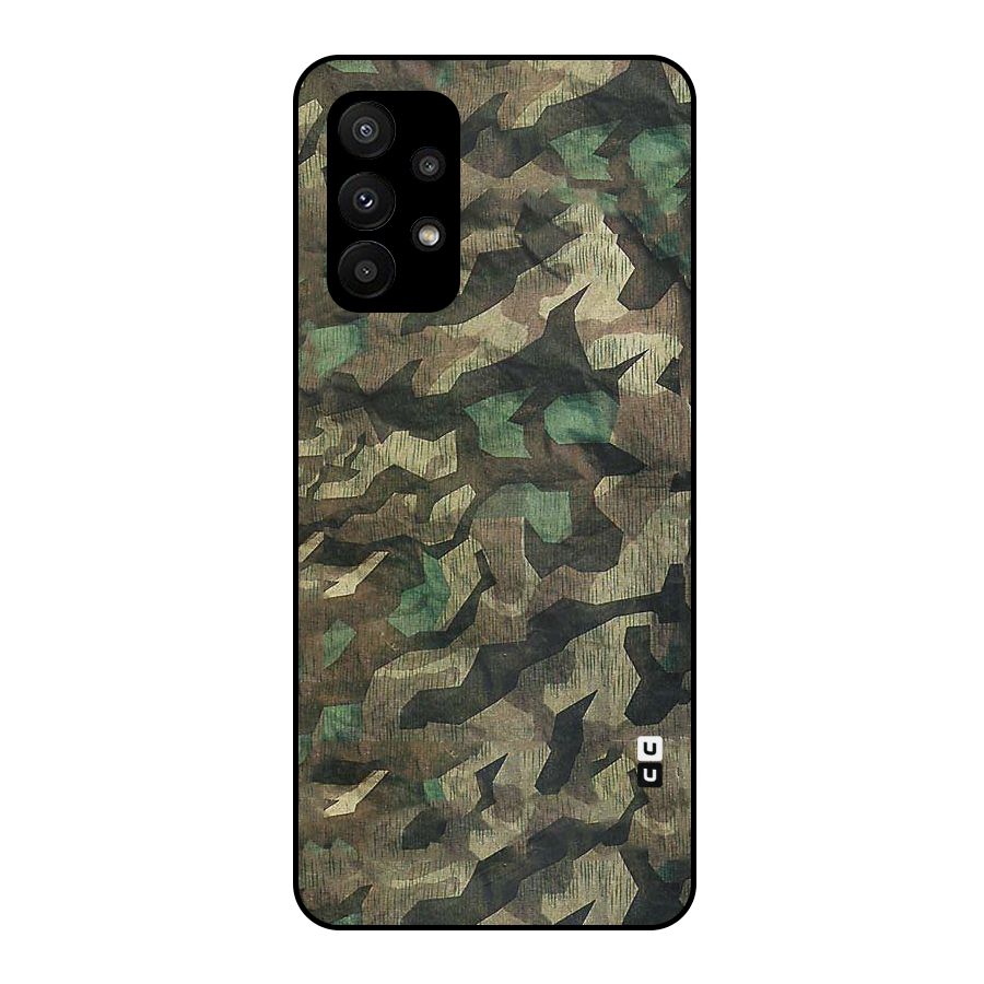 Rugged Army Metal Back Case for Galaxy A23
