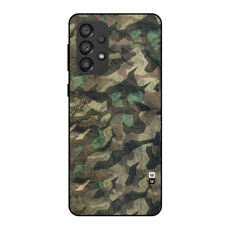 Rugged Army Metal Back Case for Galaxy A33 5G