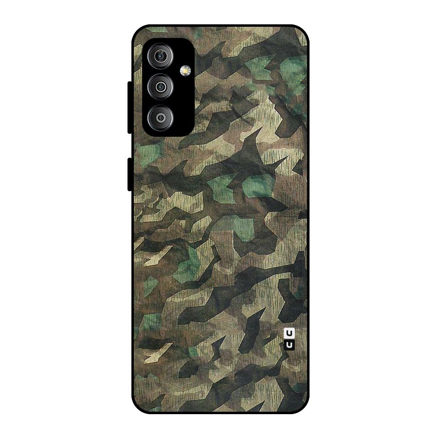 Rugged Army Metal Back Case for Galaxy F23