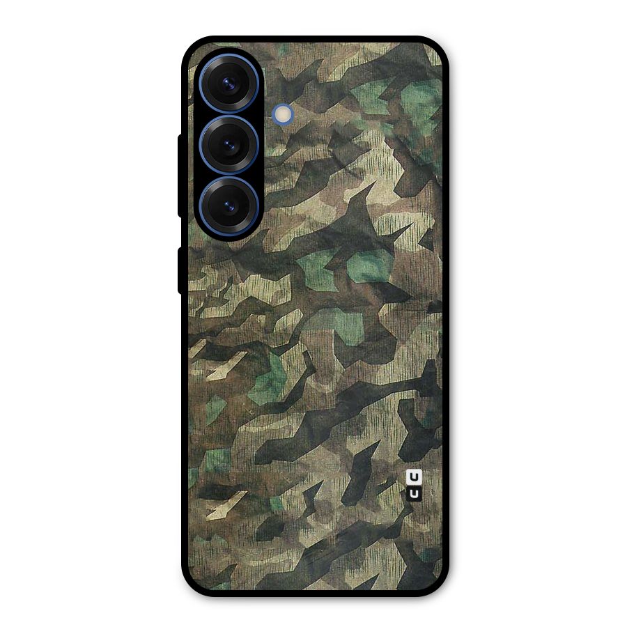 Rugged Army Metal Back Case for Galaxy S25