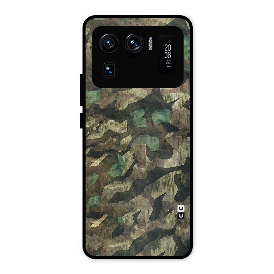 Rugged Army Metal Back Case for Mi 11 Ultra