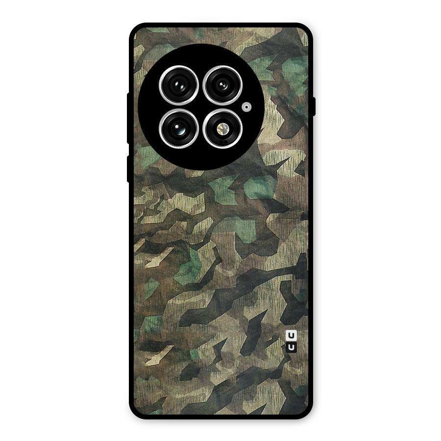 Rugged Army Metal Back Case for OnePlus 13
