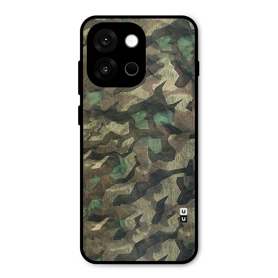 Rugged Army Metal Back Case for OnePlus 13s