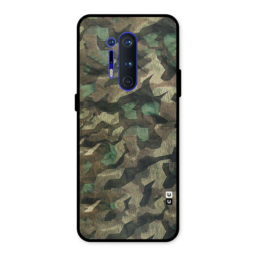 Rugged Army Metal Back Case for OnePlus 8 Pro