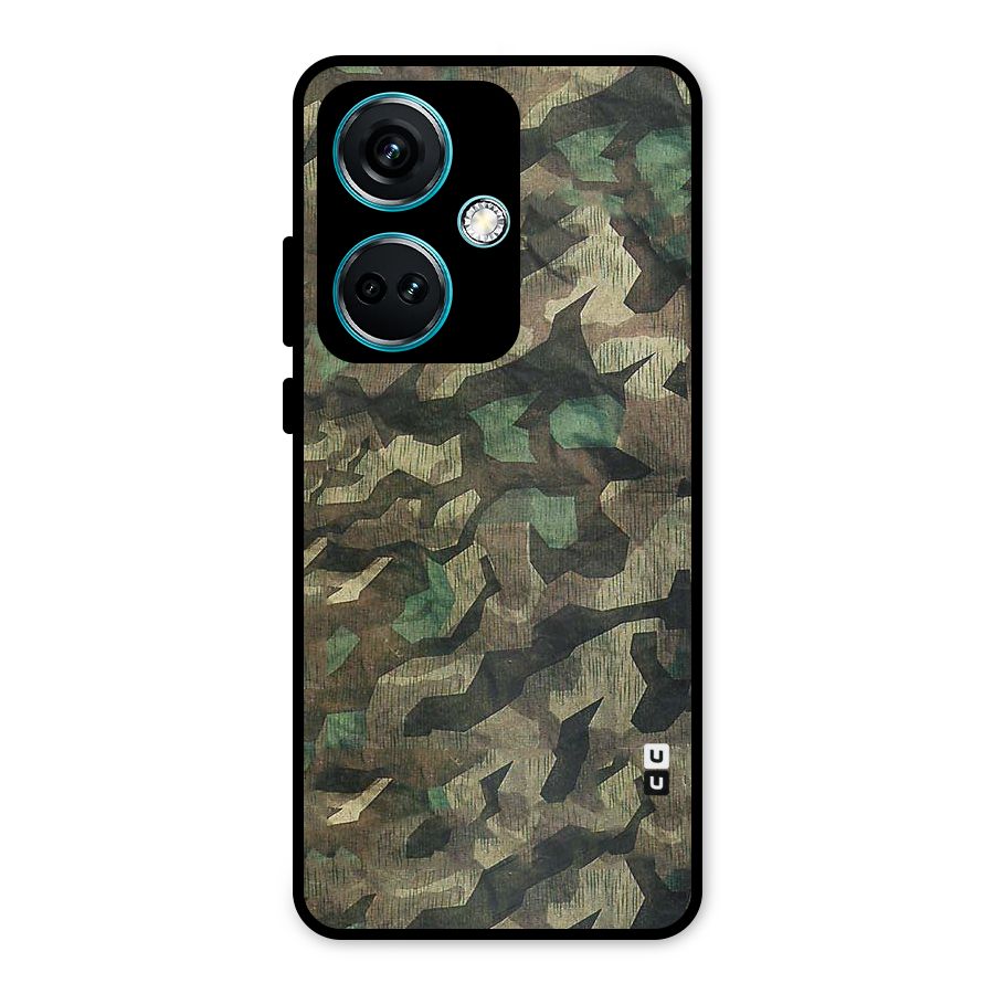 Rugged Army Metal Back Case for OnePlus Nord CE 3 5G