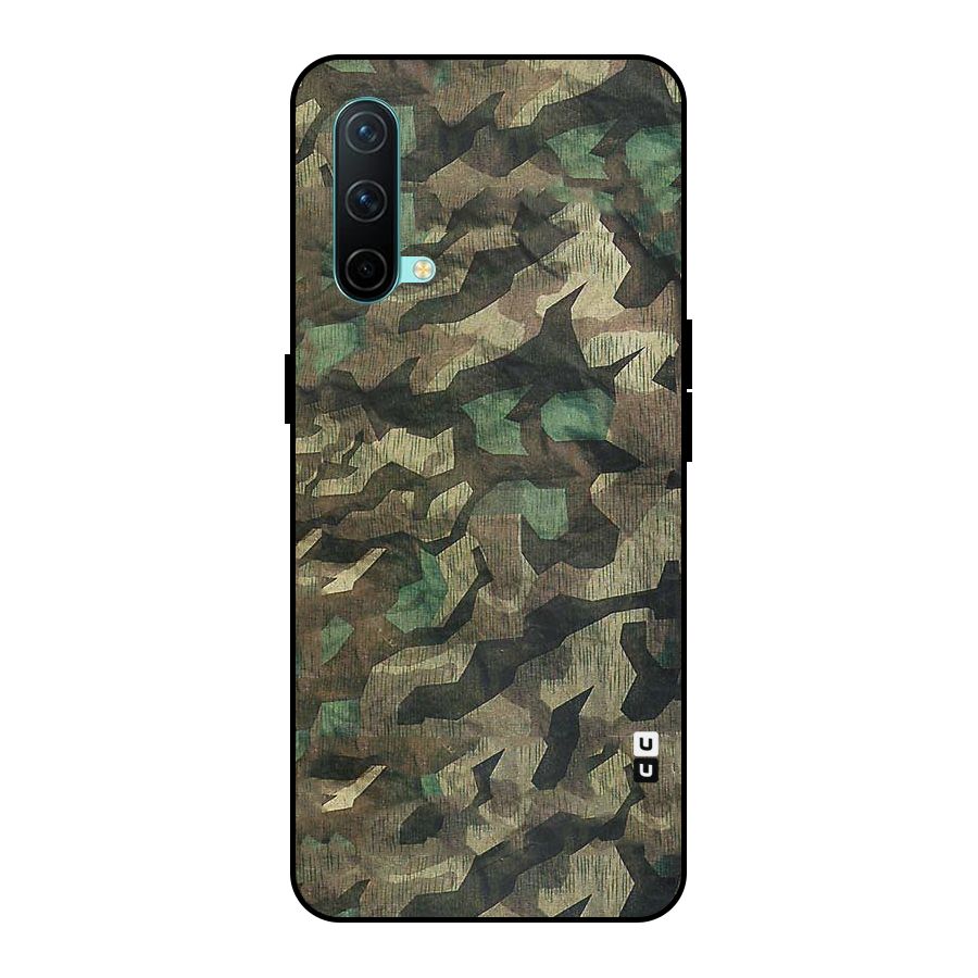Rugged Army Metal Back Case for OnePlus Nord CE 5G