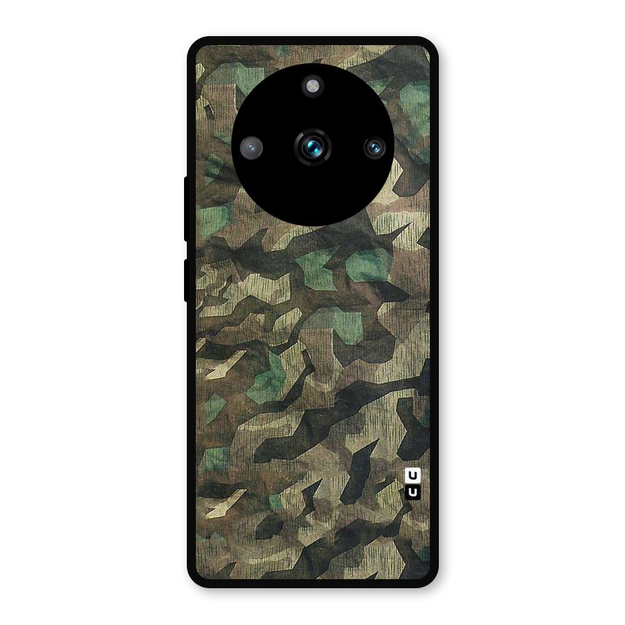 Rugged Army Metal Back Case for Realme 11 Pro