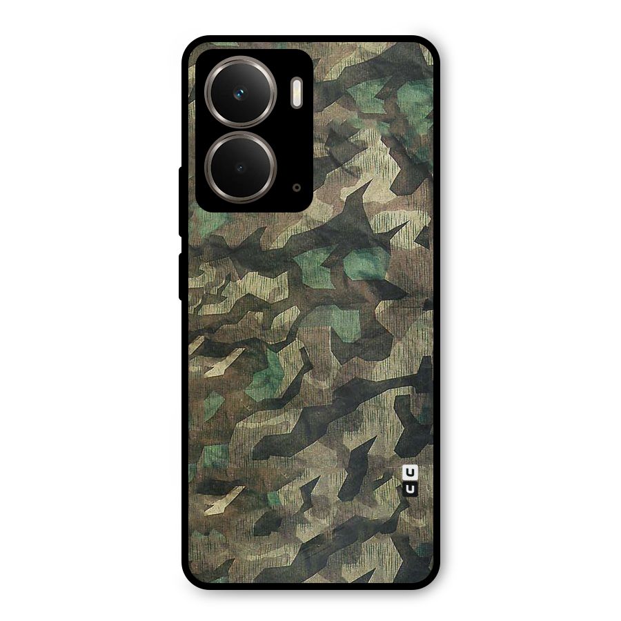 Rugged Army Metal Back Case for Realme P3