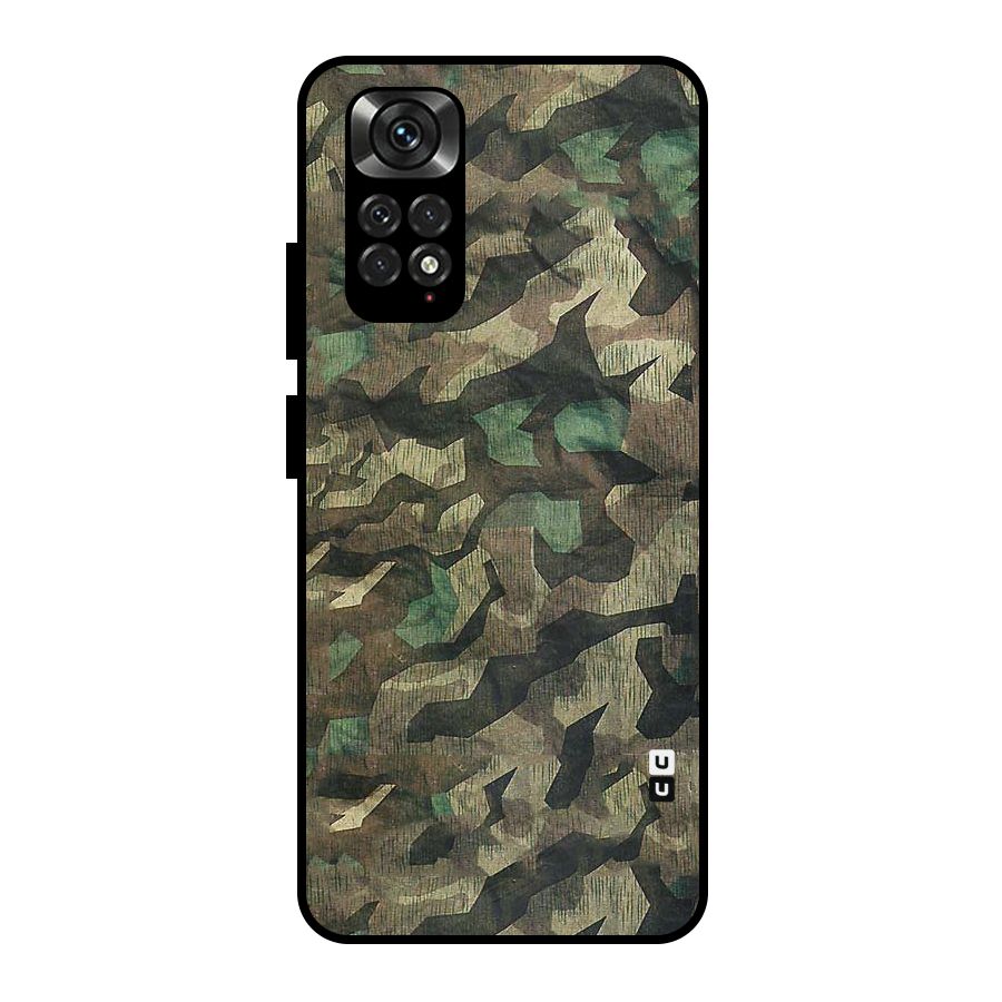 Rugged Army Metal Back Case for Redmi Note 11 Pro